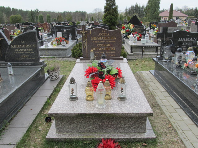 Grób Czesław Biesiadecki