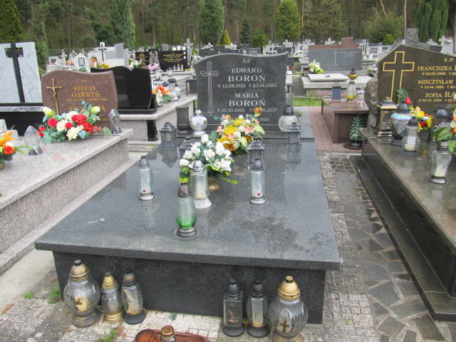 Grób Henryk Boroń
