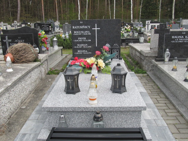 Grób Bogusława Ratusińska