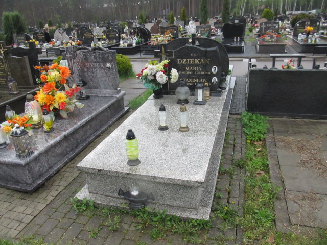 Grób Stanisław Dziekan