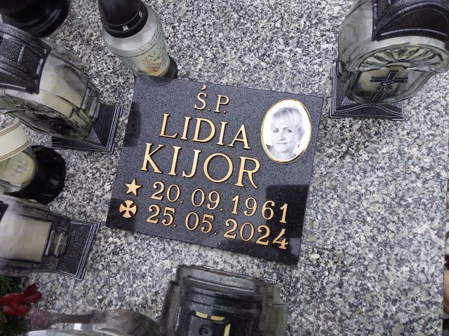 Grób Lidia Kijor